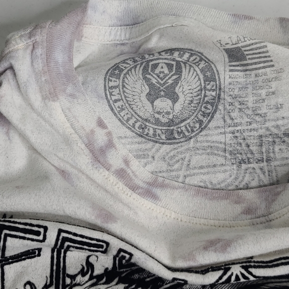 Affliction American Customs T-shirt. - Picture 8 of 9